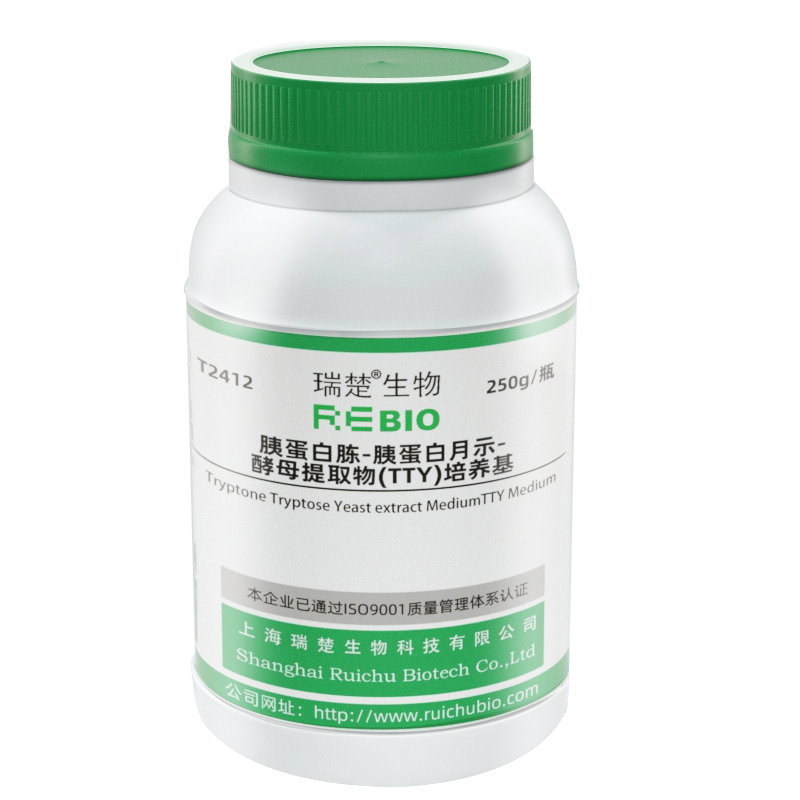 胰蛋白胨-胰蛋白月示-酵母提取物(TTY)培养基